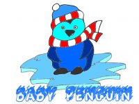 Penguin Coloring Pages for Kids