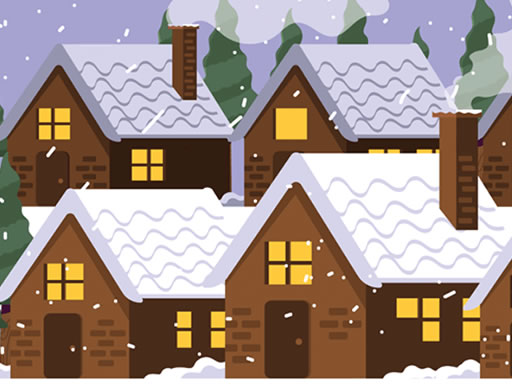 Christmas Town Difference Puzzle