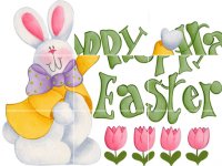 Easter Bunny Slide Puzzle