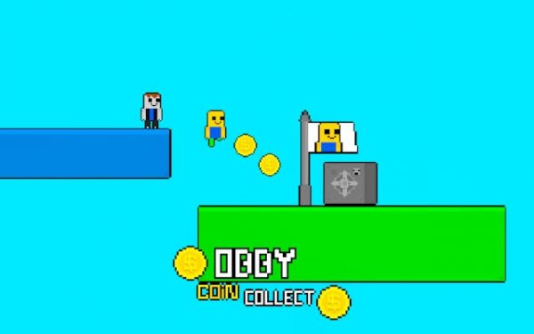 Rainbow Parkour Adventure Game