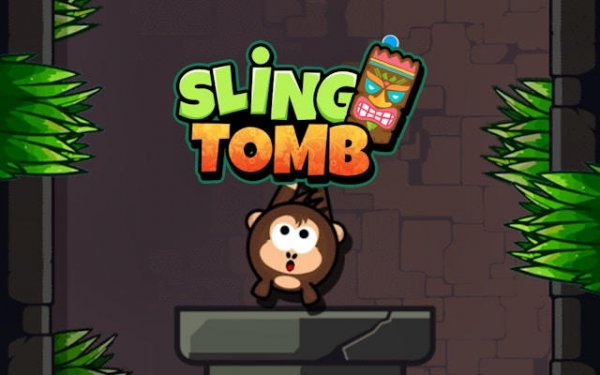 Sling Tomb 2D - Pet Rescue Climber Online Game