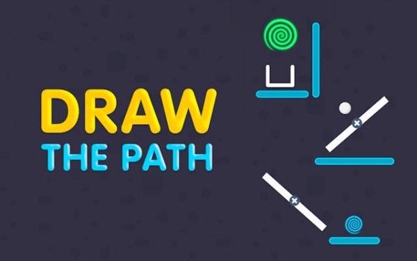 Draw The Path: Ball & Basket Puzzle Game Online
