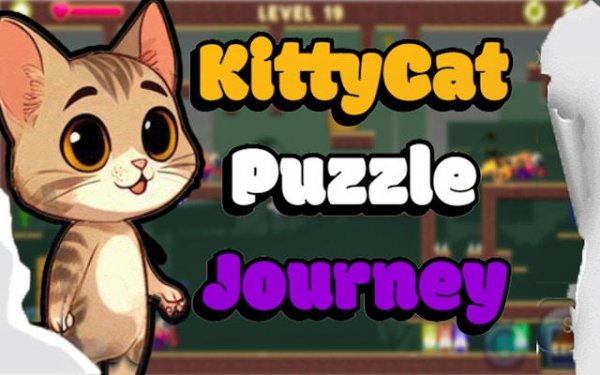 KittyCat Puzzle Journey: Size Shifter Adventure Online Game
