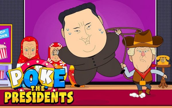 Poke The Presidents: Stress Relief Online Game