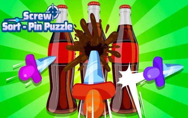 Screw Sort Pin Puzzle: Color Sorting Challenge Online Game