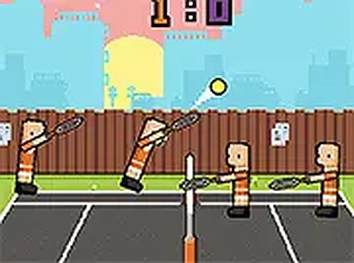 Casual Tennis Physics Match
