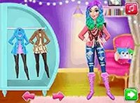 Winter Princess Dress Up Fashion Game