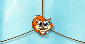 Nutty Yums Rope Puzzle Game