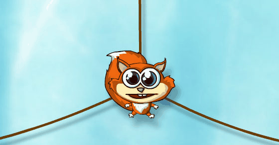 Nutty Yums Rope Puzzle Game