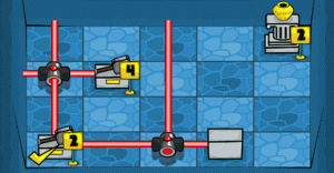 Museum Laser Logic Puzzle