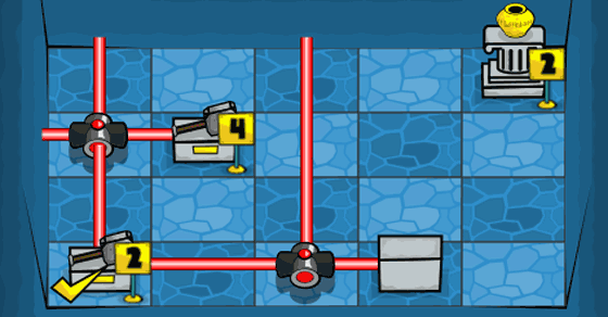 Museum Laser Logic Puzzle