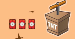 Tower Demolition Physics Puzzle