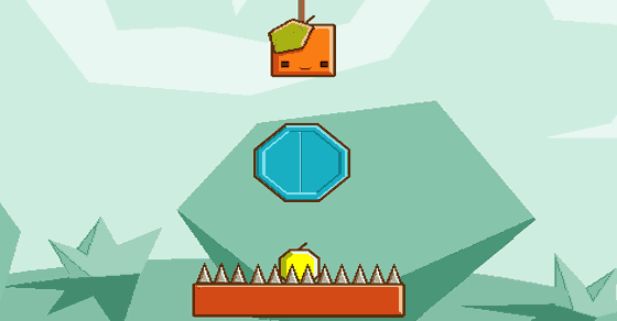 Orange Gravity 2 Logic Puzzle