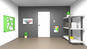 Paint Room Escape Puzzle Game